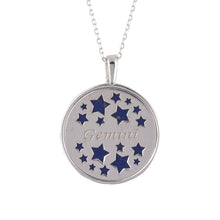Gemini – Silver & Lapis Lazuli Back Side