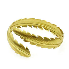 Twisted Leafy Bangle Bracelet Main Image