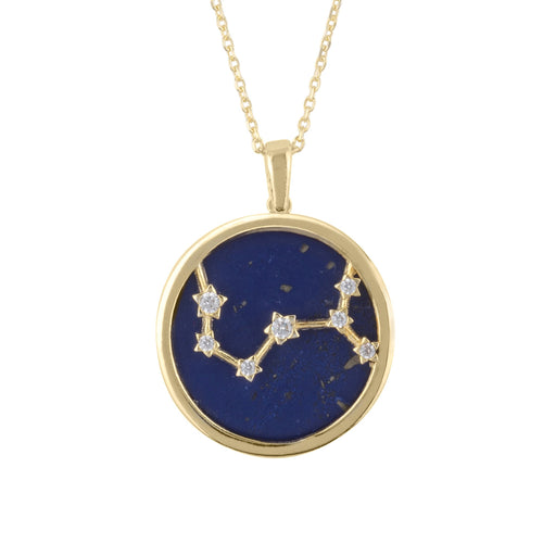 Scorpio – Gold & Lapis Lazuli