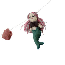 Mermaid Felt Garland - Global Groove