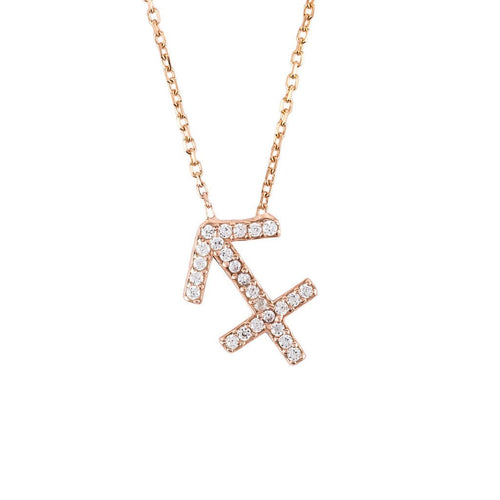 Sagittarius Zodiac Necklace